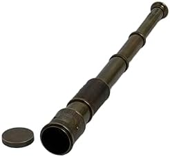 RS INTERNATIONAL 42 cm Antique Brass Folding Telescope Nautical Spyglass for Travel Dcor