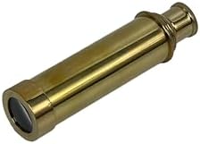 25 Inch Antique Brass Folding Telescope for Decor and Travel
