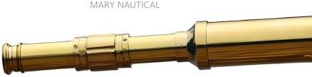Mary Nautical Floor Standing Brass Griffith Telescope