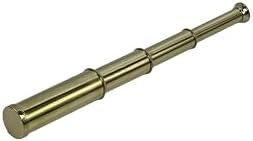 39 cm Antique Brass Folding Telescope for Home Dcor