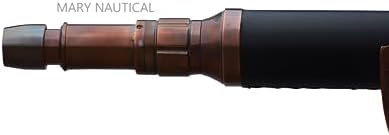 Floor Standing Antique Bronze Anchormaster Galileo Nautical Telescope 51 Inch