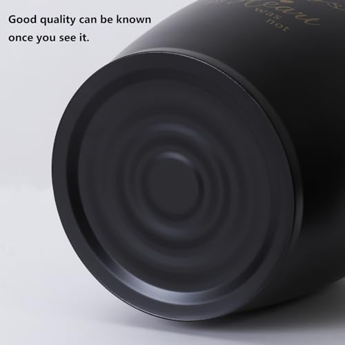 86 Inch Cremation Urn with Angel Wings Black Keepsake