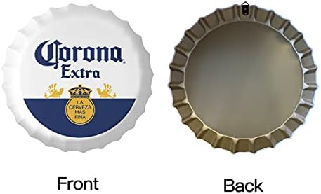 UZIOR Vintage Metal Bottle Cap Wall Art Sign 138 Inch Decorator