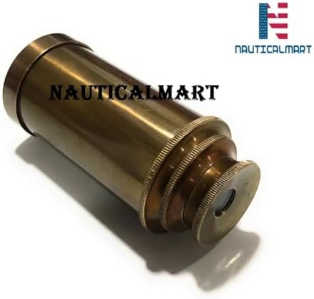 Marine Brass Telescope 6 Antique Finish with Leather Case