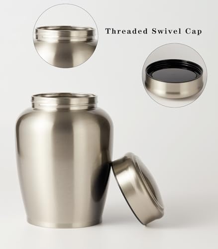 Stainless Steel Decorative Urn for Ashes