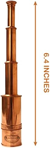 Nautical Sailor Boat Copper Telescope Collapsible Royal Navy Spyglass 1915