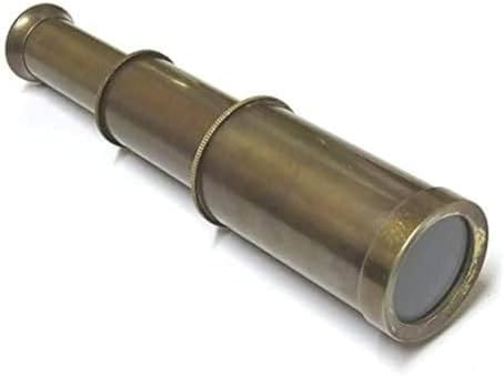 Marine Brass Telescope 6 Antique Finish with Leather Case