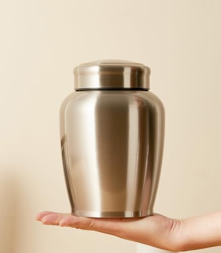 Stainless Steel Decorative Urn for Ashes