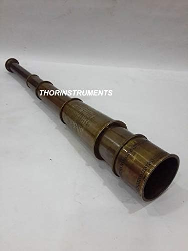 Nautical Antique Spyglass Telescope for Home Decor