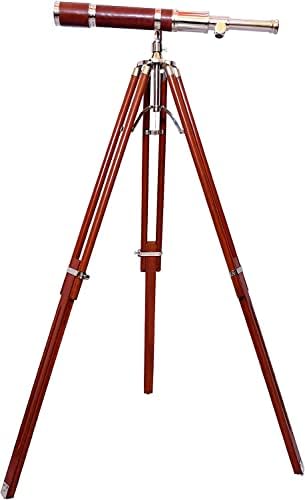 Royal Single Barrel Telescope with Nickel Finish