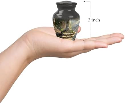 Beautiful Dove Urn - Set of 4 - 3 Inch Gray Cremation Urns