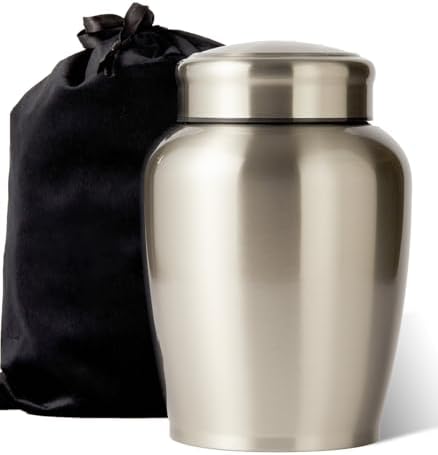 Stainless Steel Decorative Urn for Ashes
