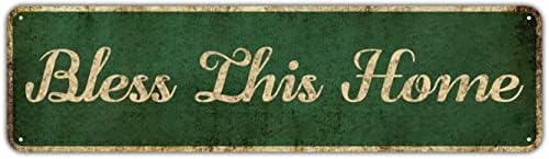 Mukuko Rustic Wall Decor Family Signs - 4x16 Inch Inspirational Quote