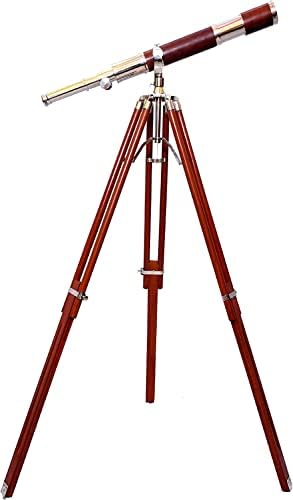 Royal Single Barrel Telescope with Nickel Finish