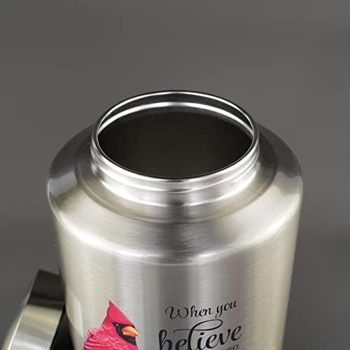 Sturdy 220 lbs Cremation Urn with Velvet Bag