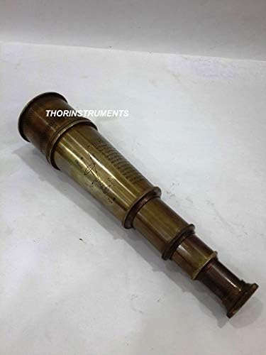Nautical Antique Spyglass Telescope for Home Decor