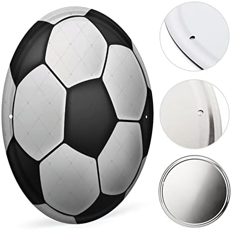 Retro Metal Wreath Sign Soccer Team 12x12 Inch