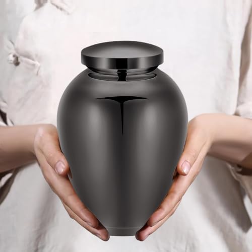 Constantlife Cremation Urn Stainless Steel Memorial Decorative Urn for Human or Pet Ashes