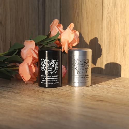 Set of 8 Mini Cremation Urns with Tree of Life Design