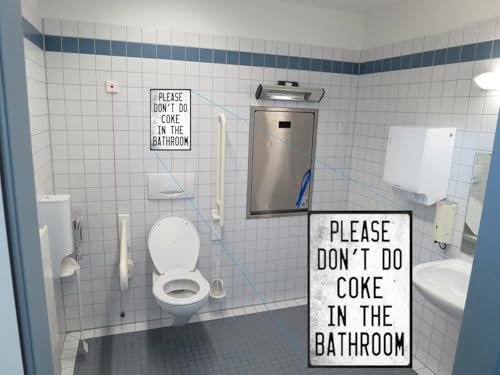 Funny Sarcastic Party Wall Art Decor Sign 8x12 Inch Metal Plaque