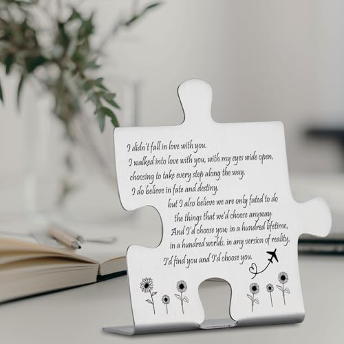 I Love You Decorative Sign for Birthday and Wedding