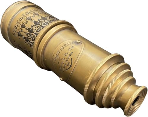 Antique Style Spyglass Telescope for Adventure and Decor