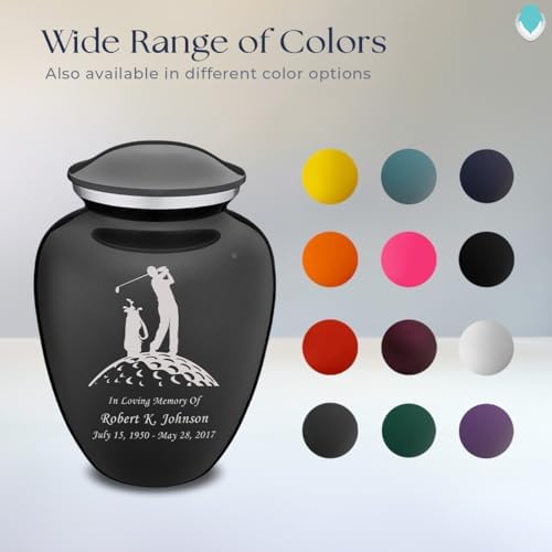 GetUrns Golf Cremation Urn for Human Ashes 200 lbs