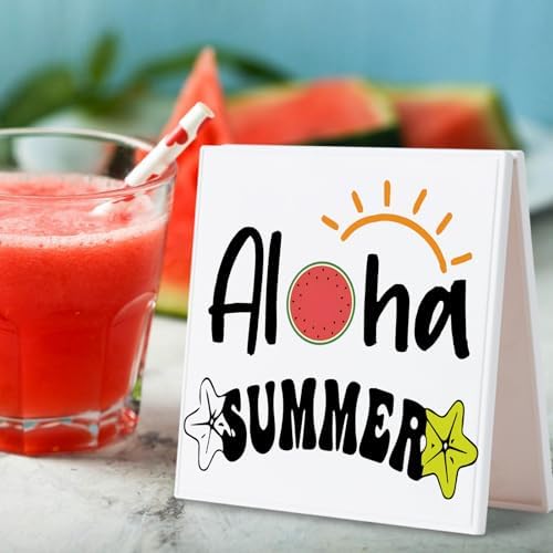Aloha Summer Decorative Plaque for Home and RV