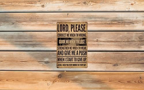 Vintage Metal Tin Sign 8x12 Inch Decor for Home Garage Porch Club Wall Hanging