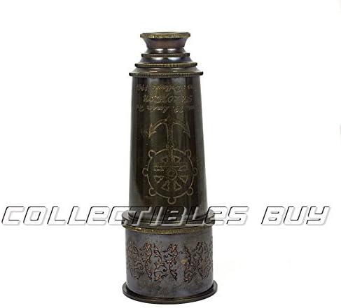 Vintage Decorative Marine Copper Telescope 15x Magnification