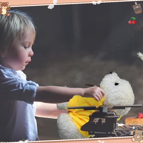 Kenning 5 Pcs Funeral Gift Set Cremation Stuffed Dog with Spoon and Tiny Urn Keepsake