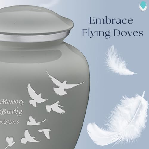 GetUrns Personalized Dove Cremation Urn for Human Ashes 44 lbs