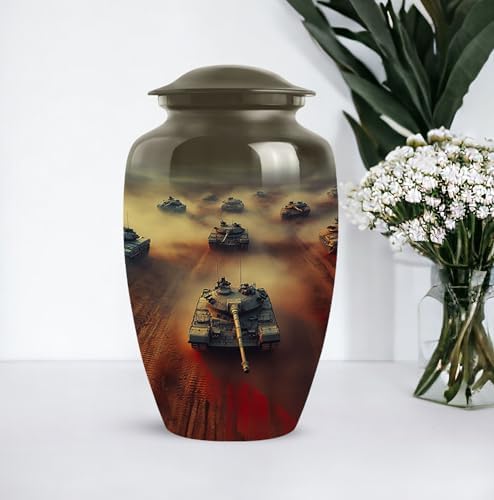 Elegant Gray Cremation Urn Set of 5