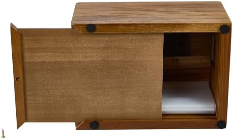 WEVOIRD Rustic Solid Barn Wood Urn Box for Human Ashes up to 240 lbs