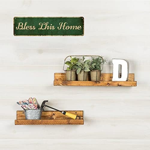 Mukuko Rustic Wall Decor Family Signs - 4x16 Inch Inspirational Quote