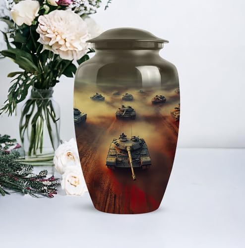 Elegant Gray Cremation Urn Set of 5