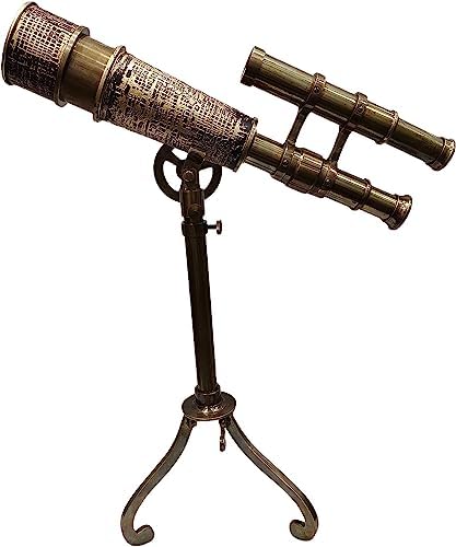 Nautical Designer Full Brass Telescope Home Decor Antiques