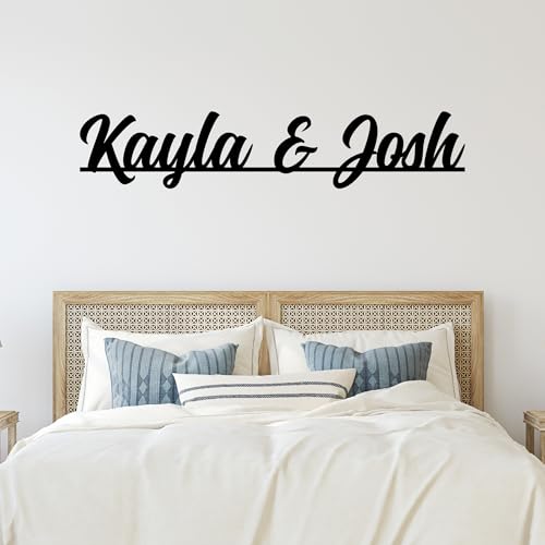 Personalized Couples Metal Sign with Names