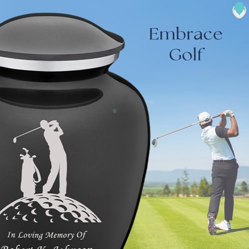 GetUrns Golf Cremation Urn for Human Ashes 200 lbs