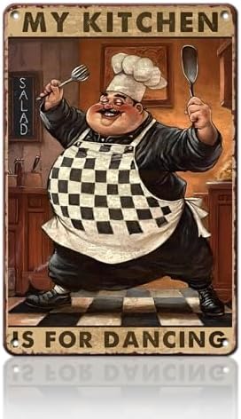 Retro Tin Sign for Home Kitchen Bar Coffee Shop Decor 8x12inch