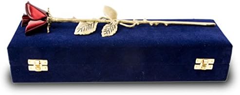 Rose Stem Bronze Memorial Urn for Ashes - Extra Small 1 Cubic Inch Capacity