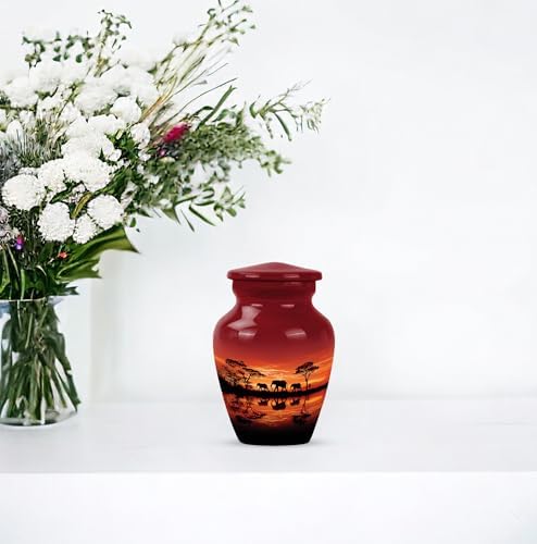 Complete Set of Decorative Urns for Ashes