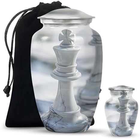 Abstract Urn For Human Ashes 10 Inch Cremation Urn