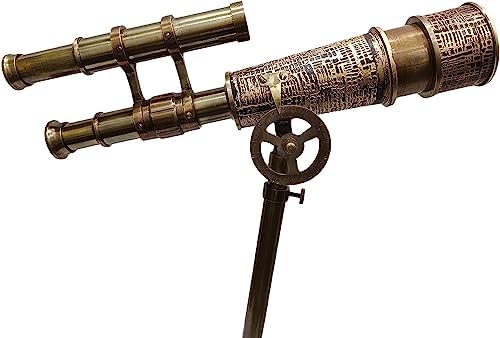 Nautical Designer Full Brass Telescope Home Decor Antiques