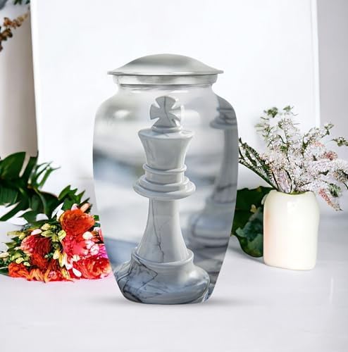 Abstract Urn For Human Ashes 10 Inch Cremation Urn
