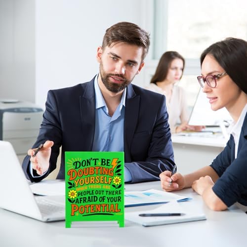 Dont Doubt Yourself Motivational Desk Sign
