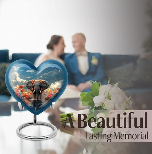 Large Decorative Urn for Ashes 8 Inch 1Pc