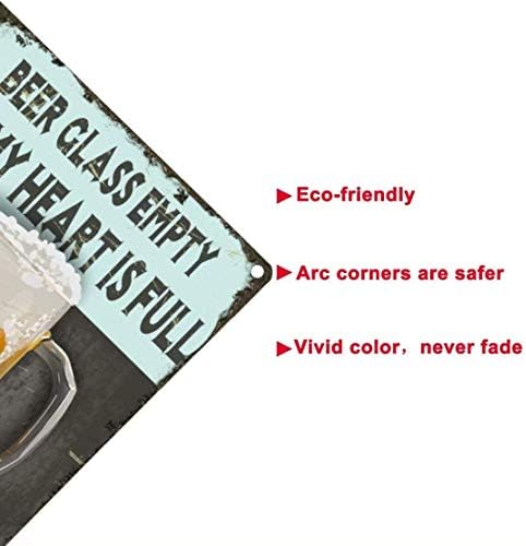 Dazouxu Serenity Prayer Tin Sign Retro Bar Cafe Metal Wall Decor