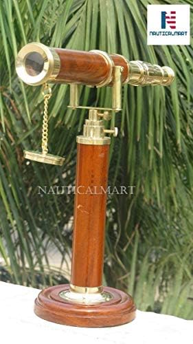 NauticalMart Decorative Wooden Galileo Telescope