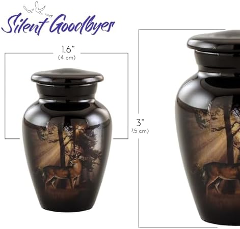 Deer Keepsake Urn for Human Ashes